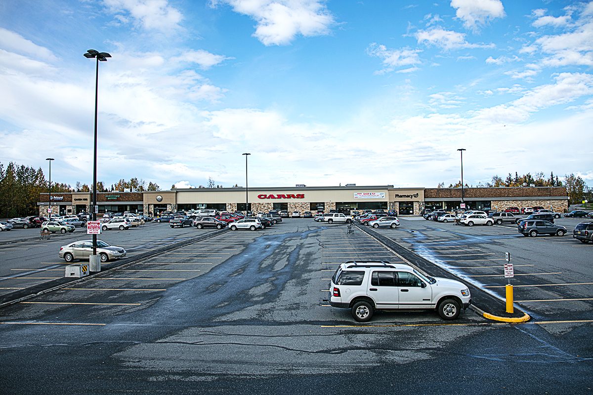 Rent a retail space in Carrs Shopping Center in Anchorage