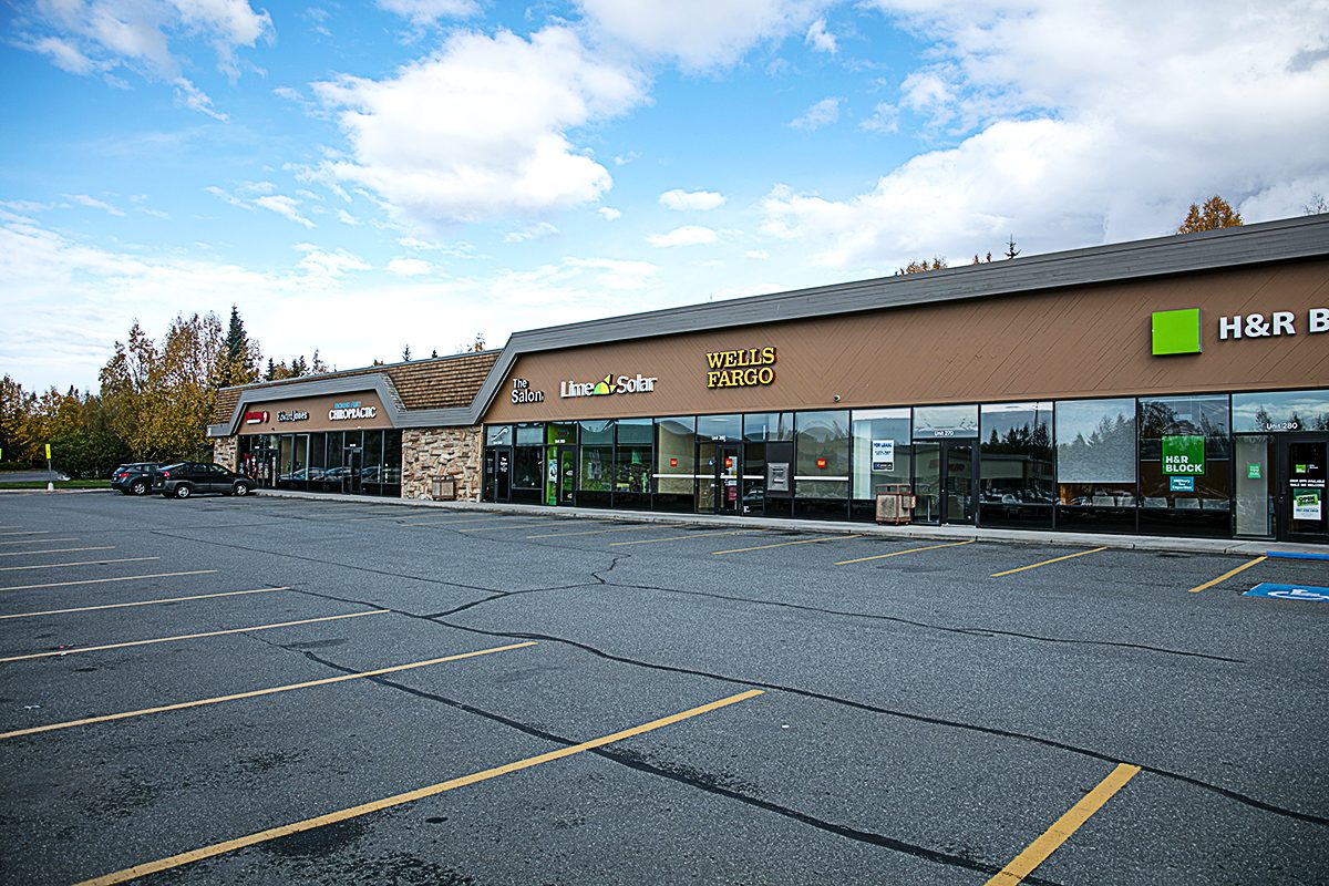 Retail space for lease Northern Lights Muldoon Shopping Center